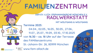 Termine unserer Radlwerkstatt von April bis Oktober 2025