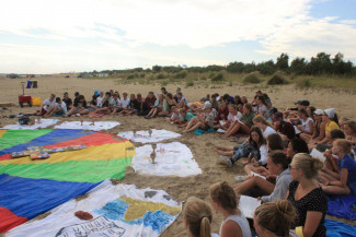 EJEBC am Strand