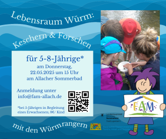 Keschern mit den Würmrangern