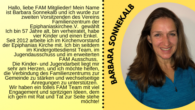 2. Vorsitzende: Dr. Barbara Sonnekalb