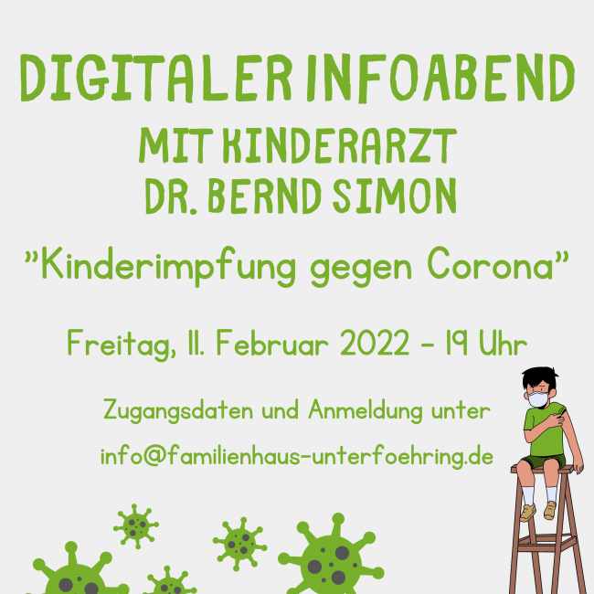 Infoabend Kinderimpfung gegen Corona