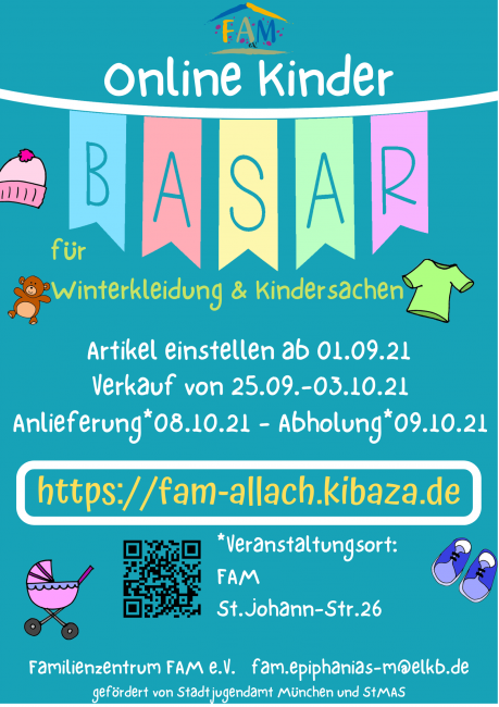 Herbst-Kinderbasar - sicher wieder online