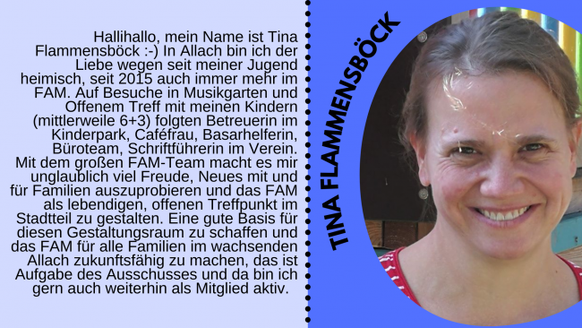 Schriftführerin: Tina Flammensböck
