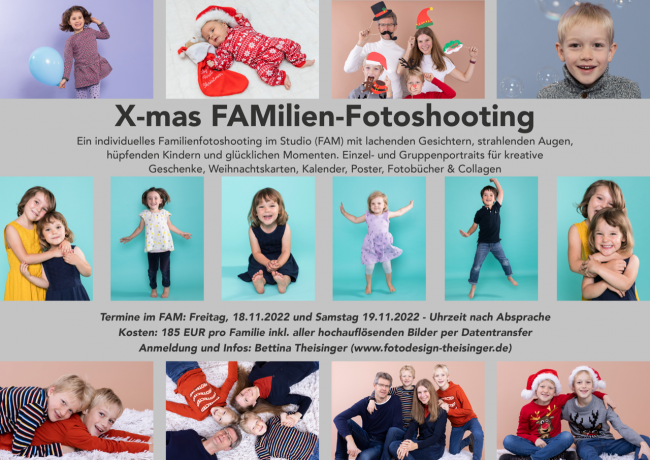 Entspanntes Familienfoto-Shooting im FAM