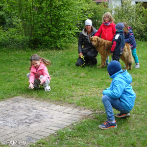 Wenn beim Spielen das Kommando "Achtung, Hund kommt!" erschallt...